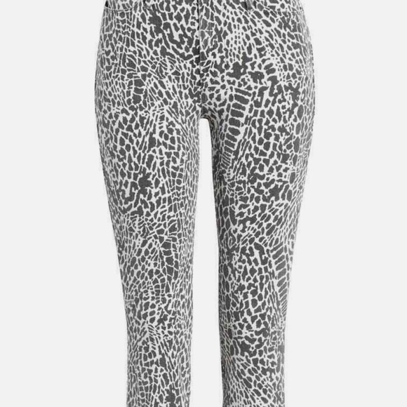 Frame Womens 26 Le High Animal Print Ankle Skinny Jeans High Waist Denim… - Picture 2 of 16